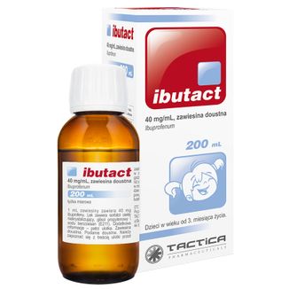 Ibutact 40 mg/ ml, zawiesina doustna, od 3 miesiąca, 200 ml - zdjęcie produktu