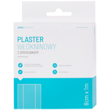 SEMA Protect, plaster włókninowy z opatrunkiem, 8 cm x 1 m, 1 sztuka - miniaturka zdjęcia produktu