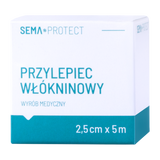 SEMA Protect, przylepiec włókninowy, 2,5 cm x 5 m, 1 sztuka - miniaturka zdjęcia produktu