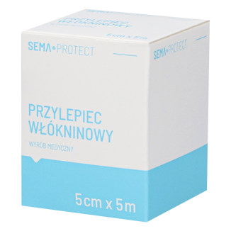 SEMA Protect, przylepiec włókninowy, 5 cm x 5 m, 1 sztuka - zdjęcie produktu