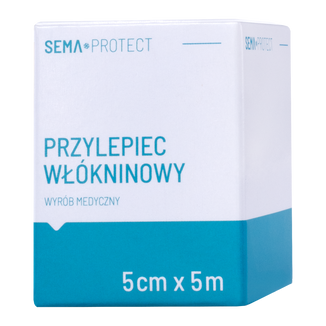 SEMA Protect, przylepiec włókninowy, 5 cm x 5 m, 1 sztuka - zdjęcie produktu