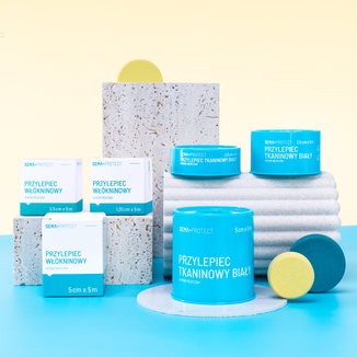 SEMA Protect, przylepiec włókninowy, 5 cm x 5 m, 1 sztuka - 3 - zdjęcie produktu