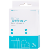 SEMA Protect, plastry z opatrunkiem, zestaw uniwersalny, 24 sztuki - miniaturka zdjęcia produktu