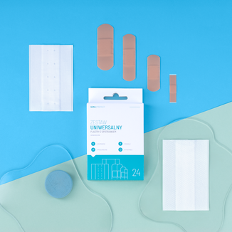 SEMA Protect, plastry z opatrunkiem, zestaw uniwersalny, 24 sztuki - 2 - zdjęcie produktu