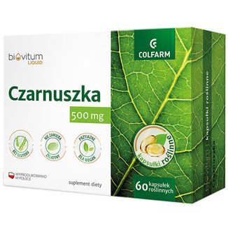 Biovitum Liquid Czarnuszka, 60 kapsułek - zdjęcie produktu