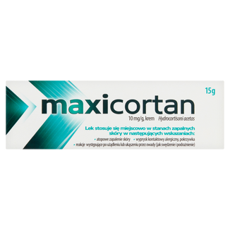 Maxicortan 10 mg/ g, krem, 15 g - 3 - zdjęcie produktu