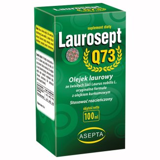 Laurosept Q73, olejek laurowy, 100 ml - 3 Laurosept Q73, olejek laurowy, 100 ml - 3 - zdjęcie produktu