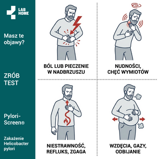Pylori-Screen, szybki test do wykrywania przeciwciał przeciwko Helicobacter pylori, 1 sztuka - 2 - zdjęcie produktu