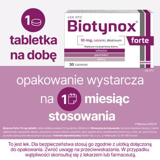 Biotynox Forte 10 mg, 30 tabletek - 6 - zdjęcie produktu