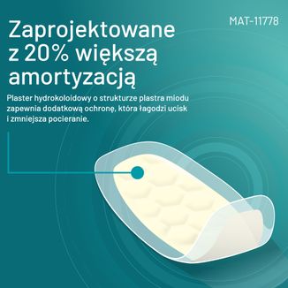 Compeed, plastry na pęcherze na piętach dla aktywnych, hydrokoloidowe, średnie, 5 sztuk - 7 - zdjęcie produktu