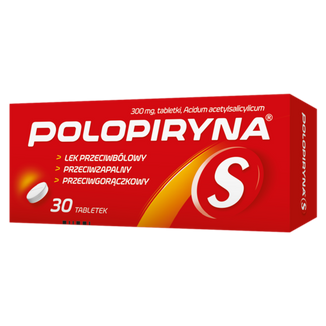 Polopiryna S 300 mg, 30 tabletek - zdjęcie produktu