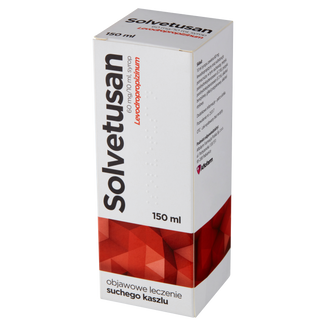 Solvetusan 60 mg/ 10 ml, syrop, 150 ml - zdjęcie produktu