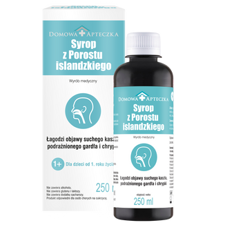 Syrop z Porostu Islandzkiego, od 1 roku życia, 250 ml - zdjęcie produktu