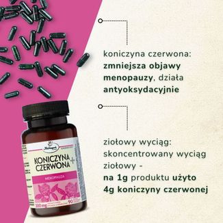 Herbapol Koniczyna Czerwona+, 90 kapsułek - 2 - zdjęcie produktu