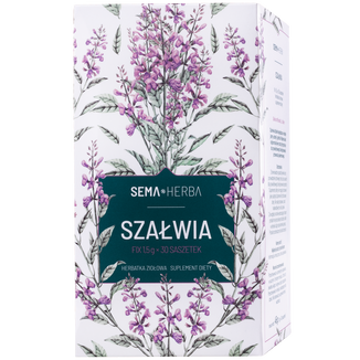 SEMA Herba Szałwia Fix, 1,5 g x 30 saszetek - zdjęcie produktu