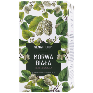 SEMA Herba Morwa biała Fix, 2 g x 30 saszetek SEMA Herba Morwa biała Fix, 2 g x 30 saszetek - zdjęcie produktu