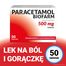 Paracetamol Biofarm 500 mg, 50 tabletek- miniaturka 2 zdjęcia produktu