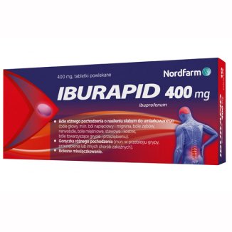 Iburapid 400 mg, 20 tabletek powlekanych - zdjęcie produktu