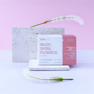 SEMA Lab Włosy, Skóra, Paznokcie, 60 kapsułek celulozowych - 2 - zdjęcie produktu