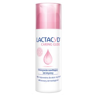 Lactacyd Caring Glide, intensywnie nawilżający żel intymny, 50 ml - zdjęcie produktu