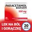 Paracetamol Biofarm 500 mg, 20 tabletek- miniaturka 2 zdjęcia produktu