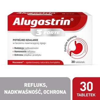 Alugastrin 3 Forte, 30 tabletek - 7 - zdjęcie produktu