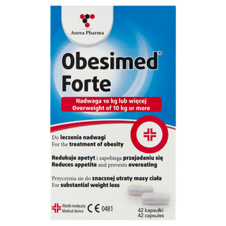 Obesimed Forte, 42 kapsułki - 2 - zdjęcie produktu
