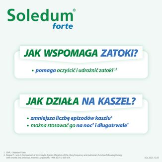 Soledum forte 200 mg, 20 kapsułek dojelitowych - 3 - zdjęcie produktu
