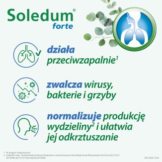 Soledum forte 200 mg, 20 kapsułek dojelitowych - 5 - zdjęcie produktu