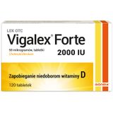 Vigalex Forte 2000 IU, witamina D3, 120 tabletek - miniaturka zdjęcia produktu