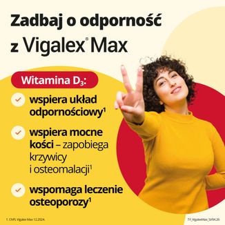 Vigalex Max 4000 IU, witamina D3, 60 tabletek - 3 - zdjęcie produktu