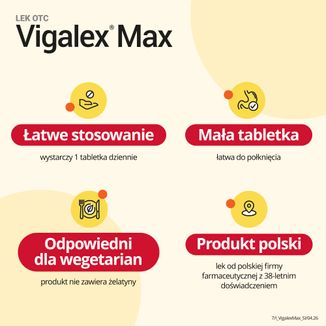 Vigalex Max 4000 IU, witamina D3, 60 tabletek - 5 - zdjęcie produktu