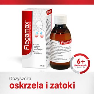 Flegamax 50 mg/ ml, roztwór doustny, 200 ml USZKODZONE OPAKOWANIE - 3 - zdjęcie produktu