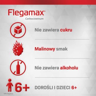 Flegamax 50 mg/ ml, roztwór doustny, 200 ml USZKODZONE OPAKOWANIE - 6 - zdjęcie produktu