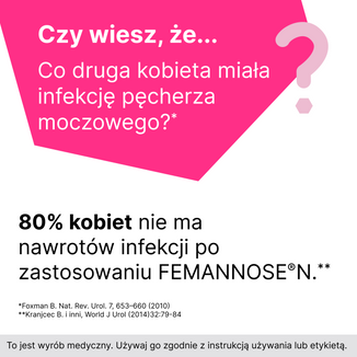 Femannose N, D-mannoza, 14 saszetek - 5 - zdjęcie produktu