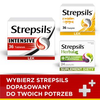 Strepsils Intensive 8,75 mg, 36 tabletek do ssania - 11 - zdjęcie produktu
