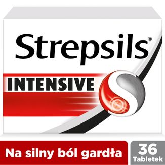 Strepsils Intensive 8,75 mg, 36 tabletek do ssania - 2 - zdjęcie produktu