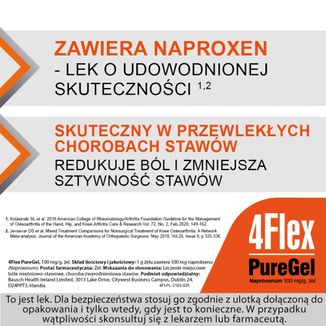4Flex PureGel 100 mg/g, żel, 100 g  - 3 - zdjęcie produktu