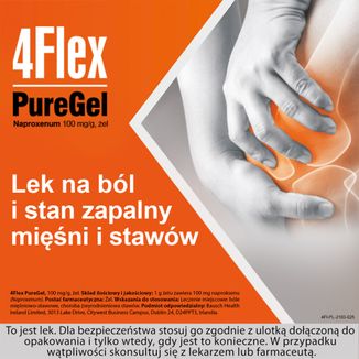4Flex PureGel 100 mg/g, żel, 100 g  - 6 - zdjęcie produktu