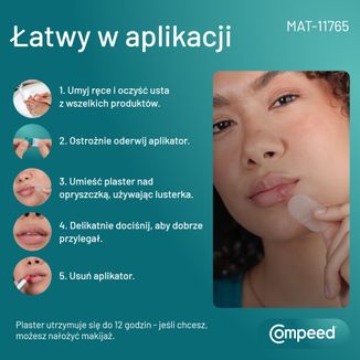 Compeed, plastry na opryszczkę, hydrokoloidowe, dyskretne, 15 sztuk - 7 - zdjęcie produktu