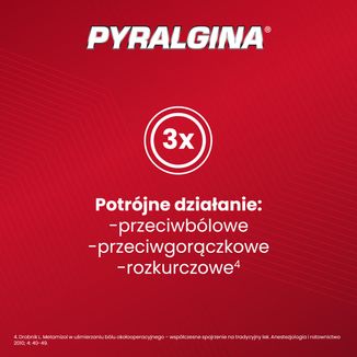 Pyralgina 500 mg, 50 tabletek - 5 - zdjęcie produktu