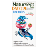 Natursept Med Kaszel, lizaki bez cukru, powyżej 3 lat, smak malinowy, 6 sztuk - miniaturka zdjęcia produktu