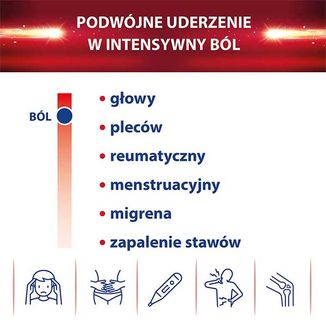 Apap Intense 200 mg + 500 mg, 10 tabletek powlekanych USZKODZONE OPAKOWANIE - 3 - zdjęcie produktu