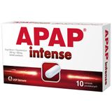 Apap Intense 200 mg + 500 mg, 10 tabletek powlekanych - miniaturka zdjęcia produktu