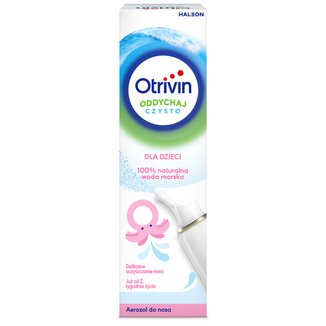Otrivin Oddychaj Czysto, aerozol do nosa dla dzieci od 2 tygodnia, 100 ml - zdjęcie produktu