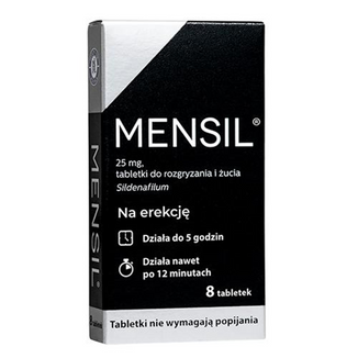 Mensil 25 mg, 8 tabletek do żucia - 2 - zdjęcie produktu