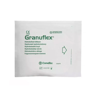 Granuflex, opatrunek hydrokoloidowy, 10 cm x 10 cm, 1 sztuka - zdjęcie produktu