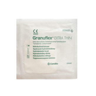 Granuflex Extra Thin, opatrunek hydrokoloidowy 10 cm x 10 cm, 1 sztuka - zdjęcie produktu