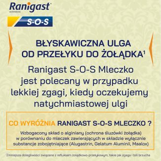 Ranigast SOS Mleczko, zawiesina doustna, 200 ml - 3 - zdjęcie produktu