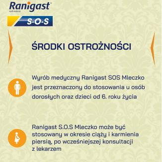 Ranigast SOS Mleczko, zawiesina doustna, 200 ml - 6 - zdjęcie produktu